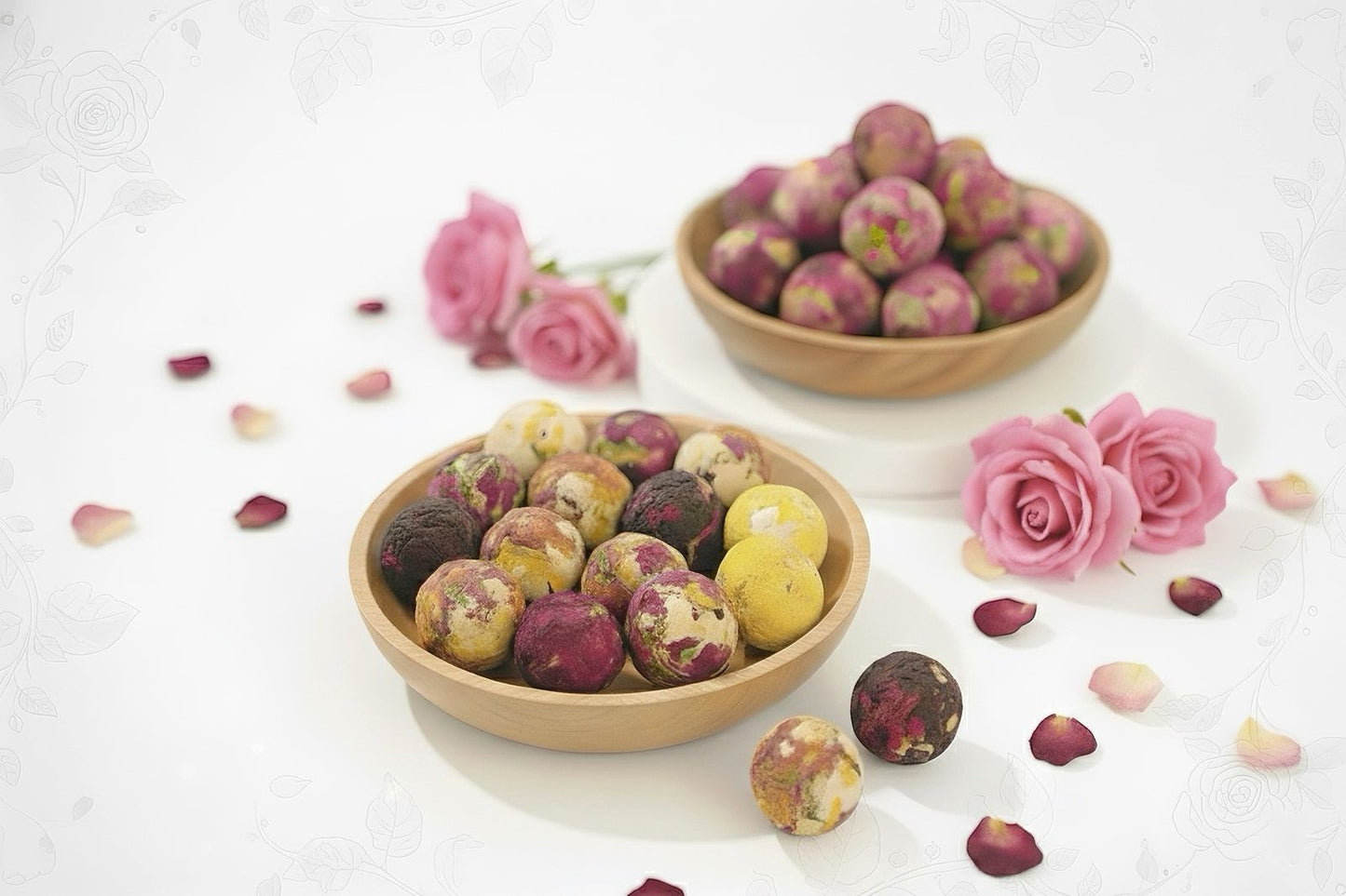 Puerh Tea + Chrysanthemum Flower Big Chinese Tea Ball