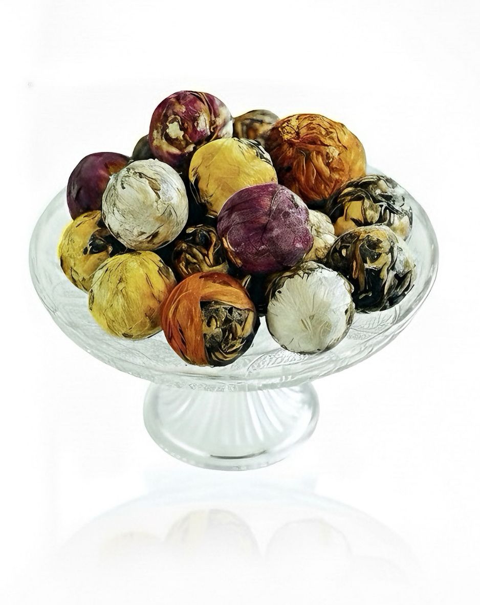 White Tea + Chrysanthemum Flower small Chinese Tea Ball