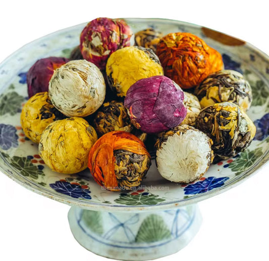 White Tea + Chrysanthemum Flower small Chinese Tea Ball