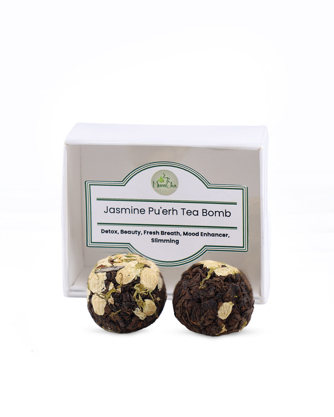 Puerh + Jasmine Flower Chinese Tea Ball