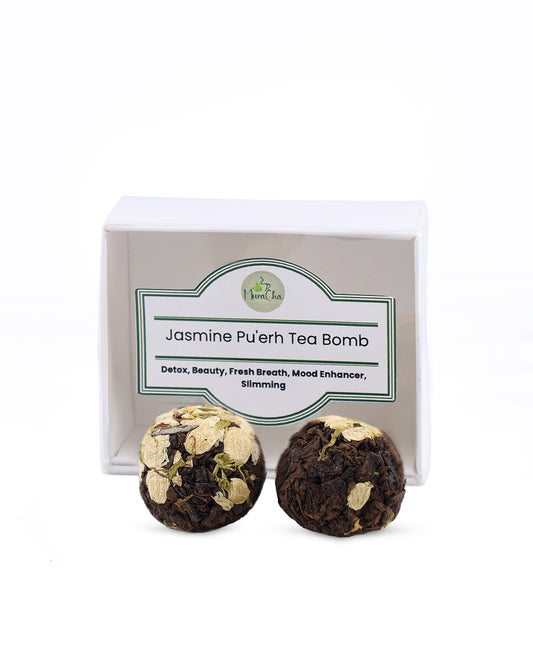 Puerh + Jasmine Flower Chinese Tea Ball