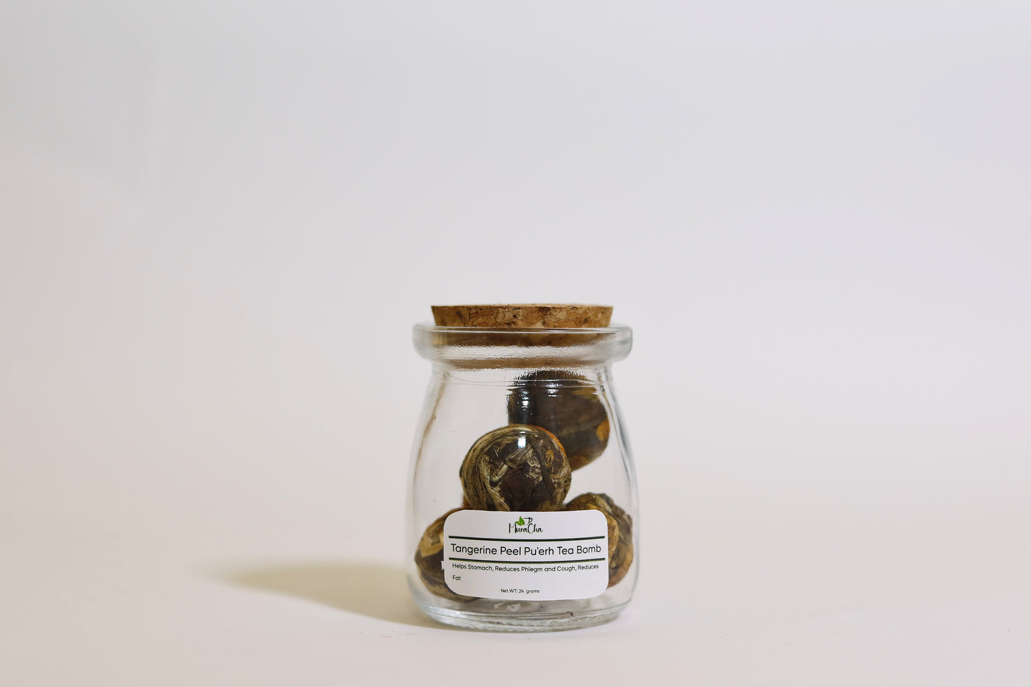 White Tea + Tangerine Peel small Chinese Tea Ball