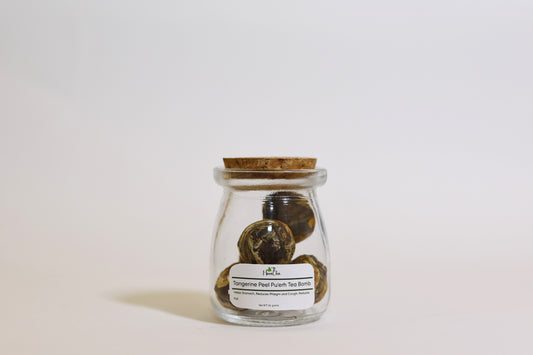 White Tea + Tangerine Peel small Chinese Tea Ball